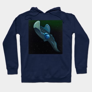 Bigfin Squid Alone in the Deep Hoodie